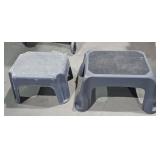(2) Small Stepping Stools