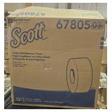 (12) jumbo roll bathroom tissue