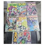 Lot of 7 Marvel Comic Group Rom Comics