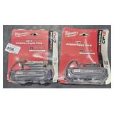 2 Milwaukee M18 Everything Fits Charger Red