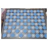 (1) box 2" QMC 60 grit Z/A QC disc