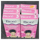 2 Lots 3 ea Biore Deep Cleaning Pore Strips