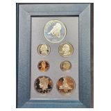 1995 US Mint Prestige Set  w/ 7 Coins w/ 1 Silver
