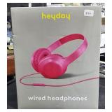 Heyday Headphones w/ Microphone and Remote Pink