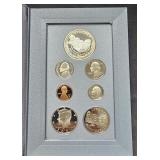 19991 US Mint Prestige Set  7 Coins w/ 1 Silver