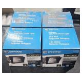 (4) 150 watt halogen flood lights