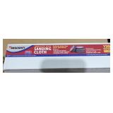 Sanding cloth 2 in wide by 50 yd long