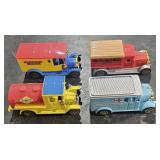 Readers Digest 4 vintage bakery, ambulance,