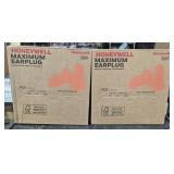 2 lots 1ea Honeywell Maximum Earplug w/ Cord