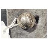 Sterling Poison Ring sz 6