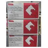 3 all purpose paper wipers