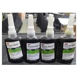 4 Bottles 3M Scotch-Weld Threadlocker TL90 50ml