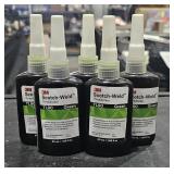 5 Bottles 3M Scotch-Weld Threadlocker TL90 50ml