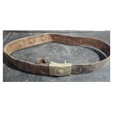 8 TokenLeather Belt w/ Metal Buckle Gottmit UNS w/