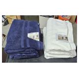 2 lots 2 ea New Sonoma Ultimate Bath Towel 30" x
