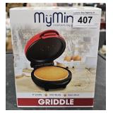 MyMini Griddle 5" Plate   Sealed Box