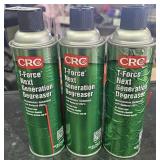 3 Cans CRC T-Force Next Generation Degreaser
