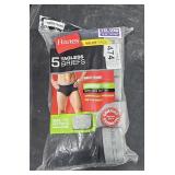 Hanes Value Pack 5 Tagless Briefs 2XL 44-46"