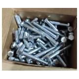 One box of 5/16x18 two and a half inch zinc