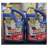 (2) 1 gallon Roto-Rooter hair clog remover