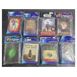 8 Pcks w/ Card Holders For Different Collector