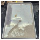 4 commercial baking trays