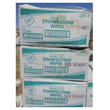 3 lots of 1 ea lemon scent disinfecting wipes