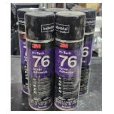 (5) 3M Hi-Tack 76 spray adhesive