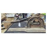 Antique Cast Iron "Superior" Tobacco Cutter For
