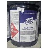 5 gallon acetone