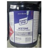 5 gallon aceton