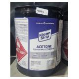 5 gallon acetone