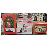 3Lots 1ea Snowman Fun Illuminated, Light Up
