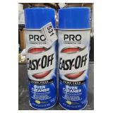 2 Easy Off commercial oven cleaner