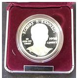 1998 S Silver Proof Dollar Robert F. Kennedy