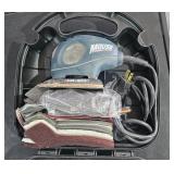 Black & Decker Hand Sander in Case  w/ Accessories