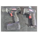 18 Volt Drill and Light w/ Good Battery
