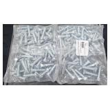 2 bags Gr. 5 carriage bolts ZP 1/2-13 X 2-1/4