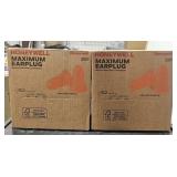 2 Honeywell maximum earplugs