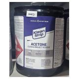 5 gallon acetone