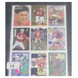 9 Steve Young NFL Sport Cards