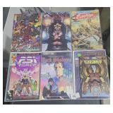 6 First Issue Assorted Comics