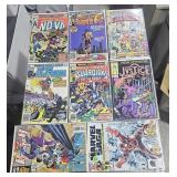 8 Vintage Assorted Marvel Comics