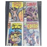 Lot of 4 Marvel Conan Comics