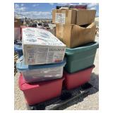 Pallet of Fun Christmas Item Surprises.