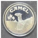 .999 1oz Silver  Round   Camel Strike