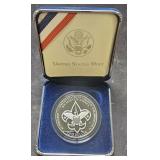 2010P Proof Silver Dollar Boy Scouts of America