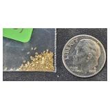 0.62 GRAMS REAL ALAKIAN GOLD NUGGETS/