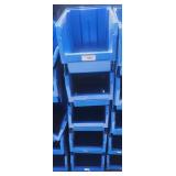 Blue Hardware storage Bins 5x