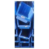 Blue Hardware storage Bins 5x
